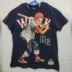 HUSTLE GANG OVER EVERYTHING QUALITY TRAP UNIFORM SPORTING GOODS T-SHIRT MEN'S 3X